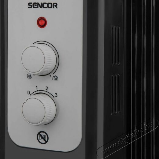 Sencor SOH 3309BK Elektromos Olajradi&aacute;tor - fekete H&aacute;ztart&aacute;s / Otthon / K&uuml;lt&eacute;r - Fűt&eacute;s - Olajradi&aacute;tor - 346055