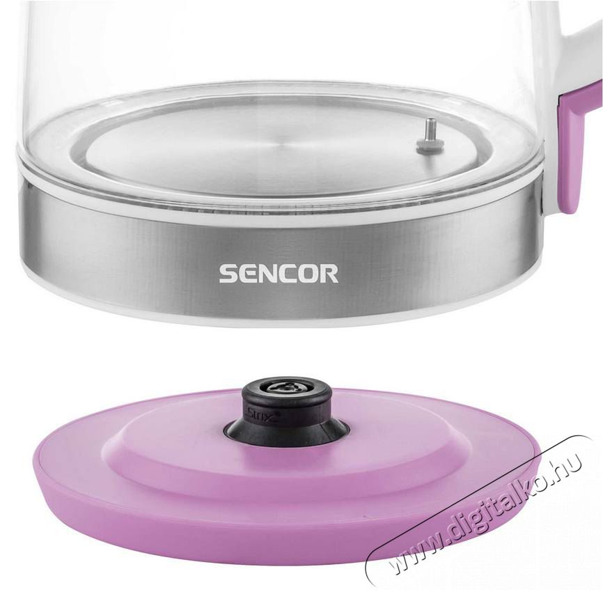 Sencor SWK 2198RS &Uuml;veg V&iacute;zforral&oacute; - pink Konyhai term&eacute;kek - V&iacute;zforral&oacute; / teafőző - 352054
