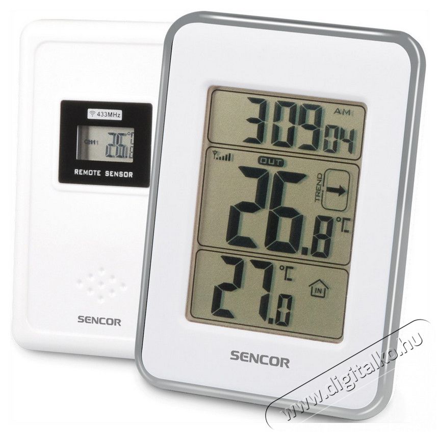 Sencor SWS 25 WS hőm&eacute;rő H&aacute;ztart&aacute;s / Otthon / K&uuml;lt&eacute;r - Lak&aacute;sfelszerel&eacute;s - Hőm&eacute;rő / barom&eacute;ter - 285388