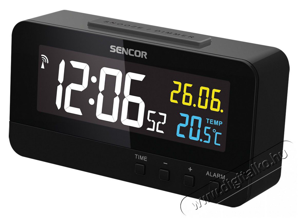 Sencor SDC 4800 B &eacute;bresztő&oacute;ra hőm&eacute;rővel H&aacute;ztart&aacute;s / Otthon / K&uuml;lt&eacute;r - &Oacute;ra - &Eacute;bresztő&oacute;ra - 349297