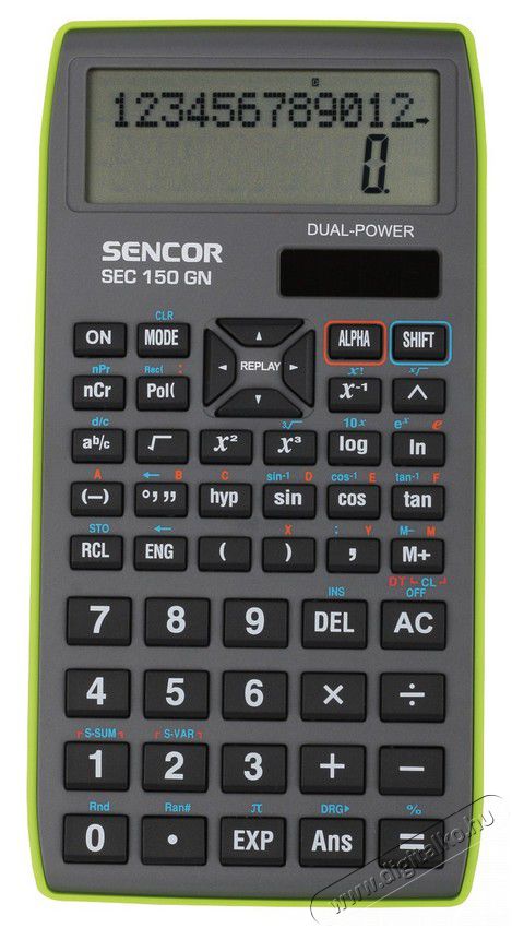 Sencor SEC 150 GN sz&aacute;mol&oacute;g&eacute;p Iroda &eacute;s sz&aacute;m&iacute;t&aacute;stechnika - Sz&aacute;mol&oacute;g&eacute;p - Tudom&aacute;nyos - 300276