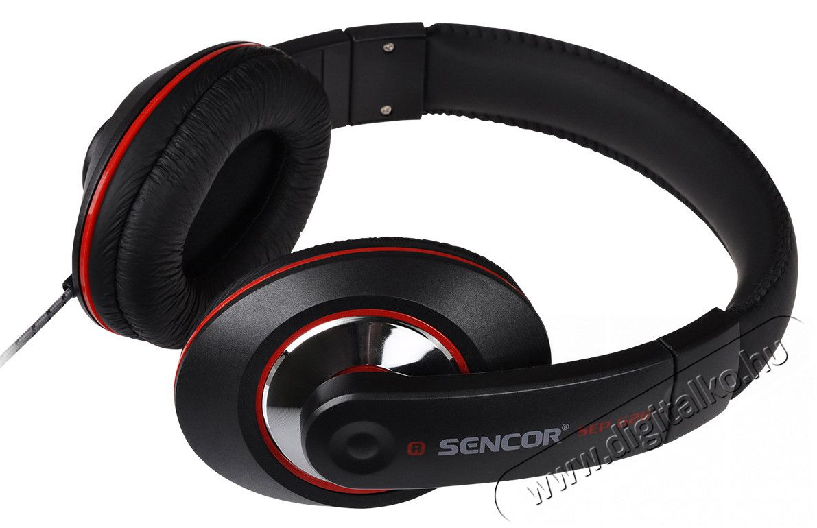 Sencor SEP 626 Fejhallgat&oacute; Audio-Video / Hifi / Multim&eacute;dia - F&uuml;l &eacute;s Fejhallgat&oacute;k - Fejhallgat&oacute; - 260544