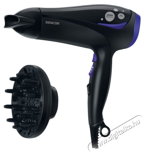 Sencor SHD 108VT Hajsz&aacute;r&iacute;t&oacute; - lila/fekete Sz&eacute;ps&eacute;g&aacute;pol&aacute;s / Eg&eacute;szs&eacute;g - Haj&aacute;pol&aacute;s - Hajsz&aacute;r&iacute;t&oacute; - 260803