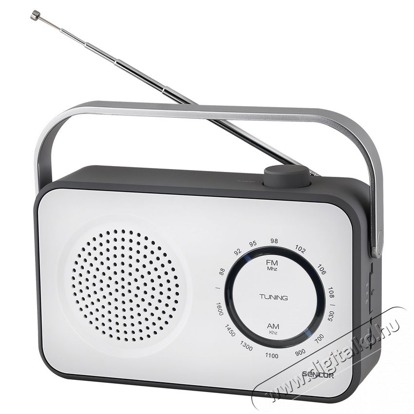 Sencor SRD 2100W T&aacute;skar&aacute;di&oacute; Audio-Video / Hifi / Multim&eacute;dia - R&aacute;di&oacute; / &oacute;r&aacute;s r&aacute;di&oacute; - Hordozhat&oacute;, zseb-, t&aacute;ska r&aacute;di&oacute; - 346068