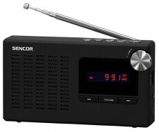 Sencor SRD2215 hordozható rádió Audio-Video / Hifi / Multimédia - Rádió / órás rádió - Hordozható, zseb-, táska rádió - 362190
