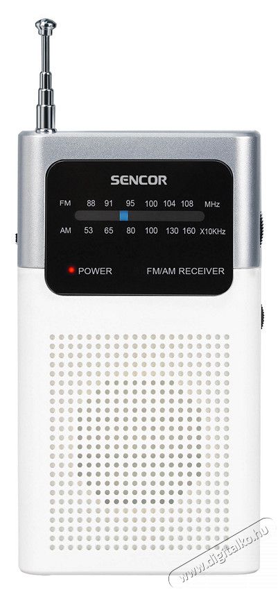 Sencor SRD 1100 W hordozhat&oacute; r&aacute;di&oacute; Audio-Video / Hifi / Multim&eacute;dia - R&aacute;di&oacute; / &oacute;r&aacute;s r&aacute;di&oacute; - Hordozhat&oacute;, zseb-, t&aacute;ska r&aacute;di&oacute; - 330777