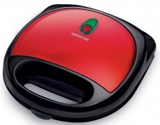 Sencor SSM 4304RD Szendvicssütő - fekete/piros Konyhai termékek - Konyhai kisgép (sütés / főzés / hűtés / ételkészítés) - Melegszendvics / gofri sütő - 274779