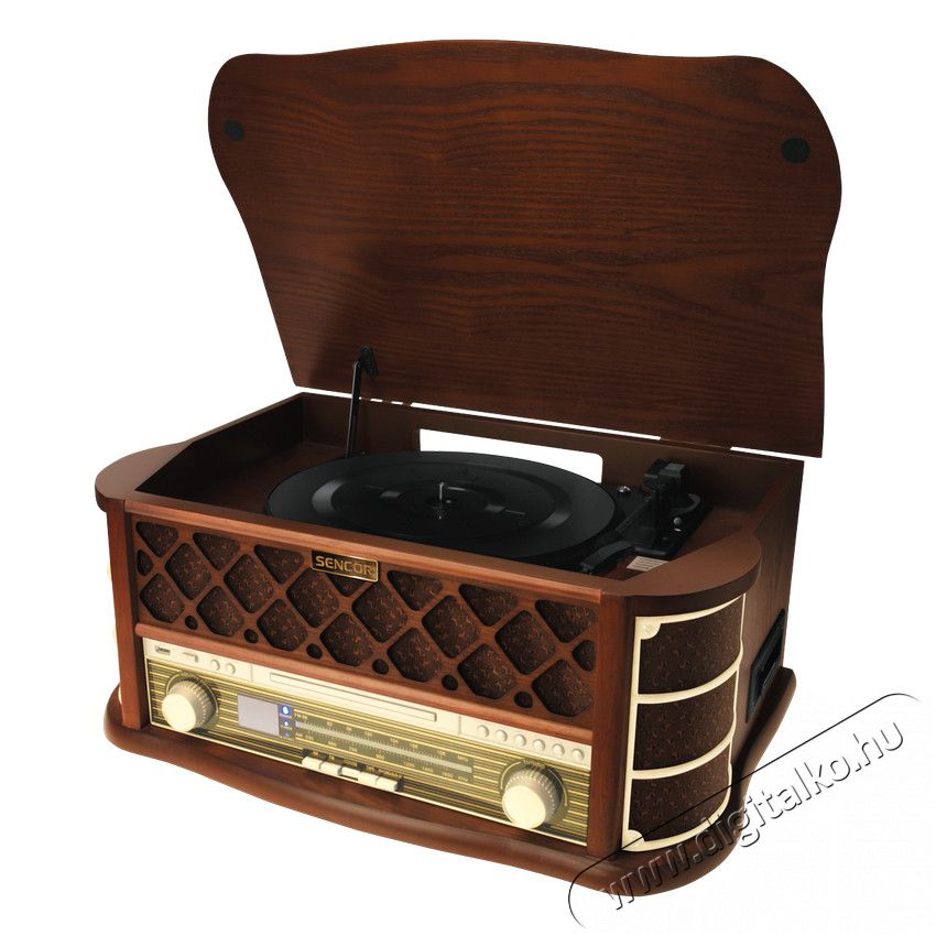 Sencor STT 016 Bakelit lemezj&aacute;tsz&oacute; Audio-Video / Hifi / Multim&eacute;dia - Bakelit lemezj&aacute;tsz&oacute; - Bakelit lemezj&aacute;tsz&oacute; - 273768