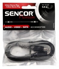 Sencor SAV 105-008 Audio k&aacute;bel Tv kieg&eacute;sz&iacute;tők - K&aacute;bel / csatlakoz&oacute; - 3,5mm Jack k&aacute;bel - 278958