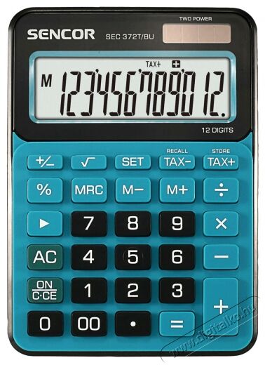 Sencor SEC 372T BU sz&aacute;mol&oacute;g&eacute;p - k&eacute;k Iroda &eacute;s sz&aacute;m&iacute;t&aacute;stechnika - Sz&aacute;mol&oacute;g&eacute;p - Irodai - 283241