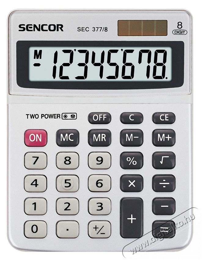 Sencor SEC 377/8 Sz&aacute;mol&oacute;g&eacute;p Iroda &eacute;s sz&aacute;m&iacute;t&aacute;stechnika - Sz&aacute;mol&oacute;g&eacute;p - Irodai - 261060