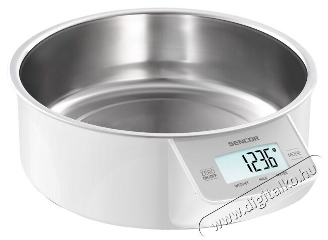Sencor SKS 4030WH Konyhai m&eacute;rleg - ac&eacute;l/feh&eacute;r Konyhai term&eacute;kek - Konyhai m&eacute;rleg - 260869