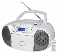 Sencor SPT 3907W FM rádiós magnó Audio-Video / Hifi / Multimédia - Hordozható CD / DVD / Multimédia készülék - Hordozható CD / Multimédia rádiómagnó / Boombox - 346063