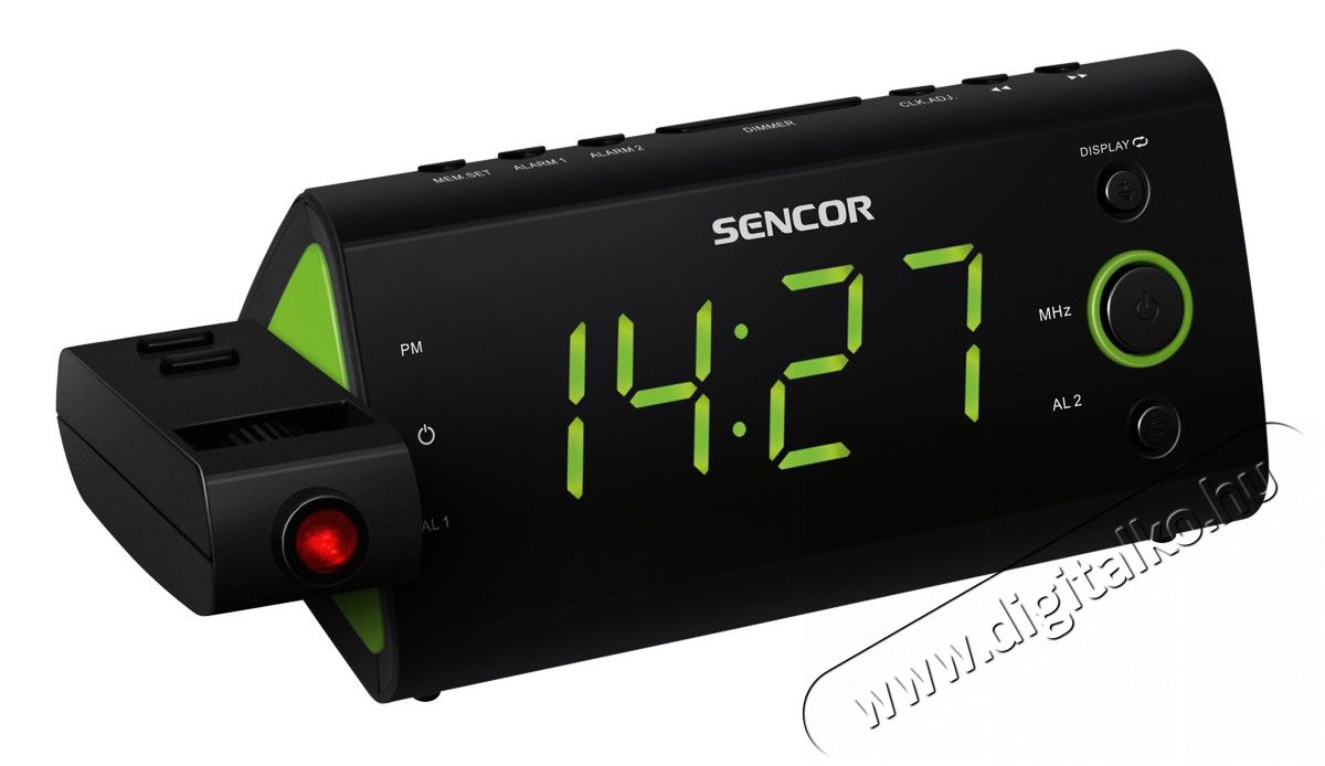 Sencor SRC 330GN R&aacute;di&oacute;s &eacute;bresztő&oacute;ra - z&ouml;ld Audio-Video / Hifi / Multim&eacute;dia - R&aacute;di&oacute; / &oacute;r&aacute;s r&aacute;di&oacute; - &Eacute;bresztő&oacute;r&aacute;s r&aacute;di&oacute; - 274595