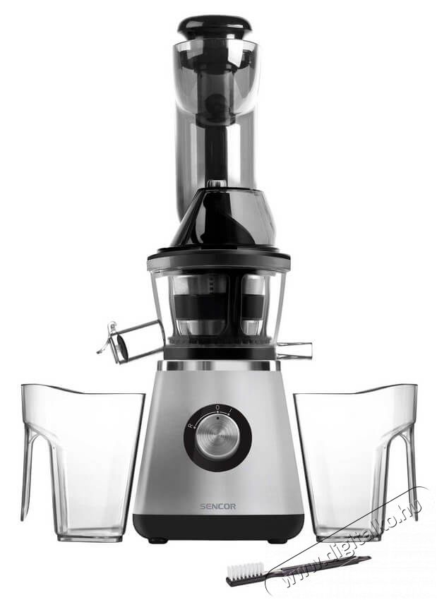 Sencor SSJ 4070SL Slow Juicer gy&uuml;m&ouml;lcspr&eacute;s Konyhai term&eacute;kek - Konyhai kisg&eacute;p (elők&eacute;sz&iacute;t&eacute;s / feldolgoz&aacute;s) - Gy&uuml;m&ouml;lcs centrifuga / pr&eacute;s - 336108