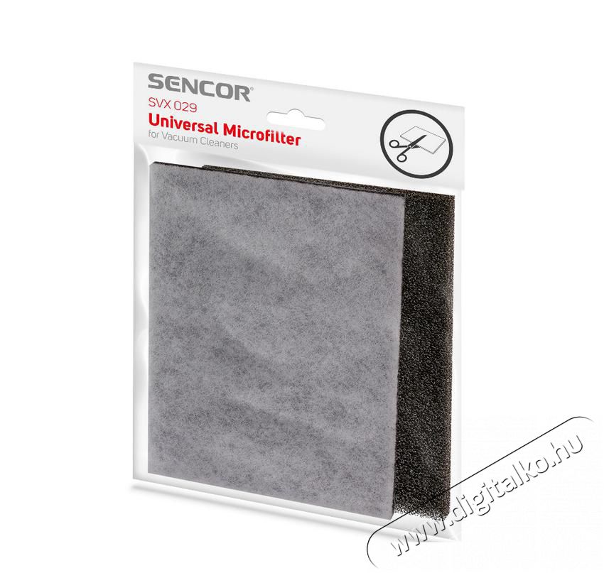Sencor SVX 029 Univerz&aacute;lis mikroszűrő H&aacute;ztart&aacute;s / Otthon / K&uuml;lt&eacute;r - Porsz&iacute;v&oacute; / takar&iacute;t&oacute;g&eacute;p - Szűrő - 352043