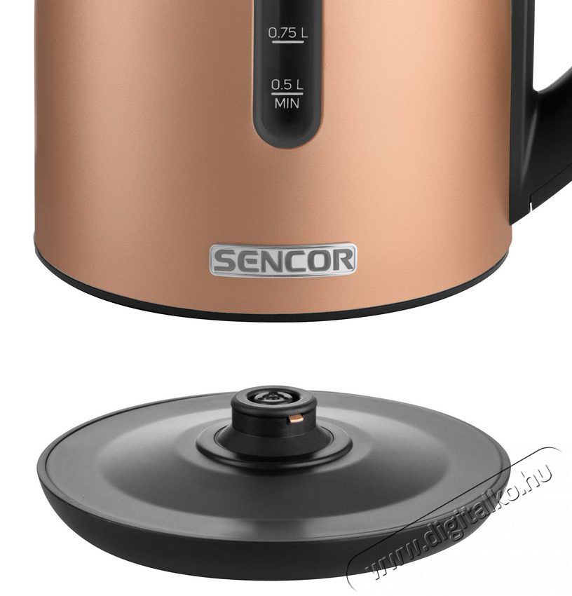 Sencor SWK 7706GD V&iacute;zforral&oacute; 1,7 L - arany Konyhai term&eacute;kek - V&iacute;zforral&oacute; / teafőző - 364646
