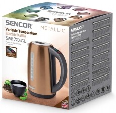 Sencor SWK 7706GD V&iacute;zforral&oacute; 1,7 L - arany Konyhai term&eacute;kek - V&iacute;zforral&oacute; / teafőző - 364646