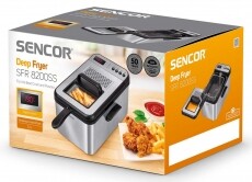 Sencor SFR 8200SS Fritőz Konyhai term&eacute;kek - Konyhai kisg&eacute;p (s&uuml;t&eacute;s / főz&eacute;s / hűt&eacute;s / &eacute;telk&eacute;sz&iacute;t&eacute;s) - Olajs&uuml;tő - 364587