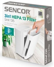 Sencor SHX 135 HEPA 13 filter SHA 6400WH Sz&eacute;ps&eacute;g&aacute;pol&aacute;s / Eg&eacute;szs&eacute;g - L&eacute;gtiszt&iacute;t&oacute; / p&aacute;r&aacute;s&iacute;t&oacute; / p&aacute;r&aacute;tlan&iacute;t&oacute; - Kieg&eacute;sz&iacute;tő - 364612