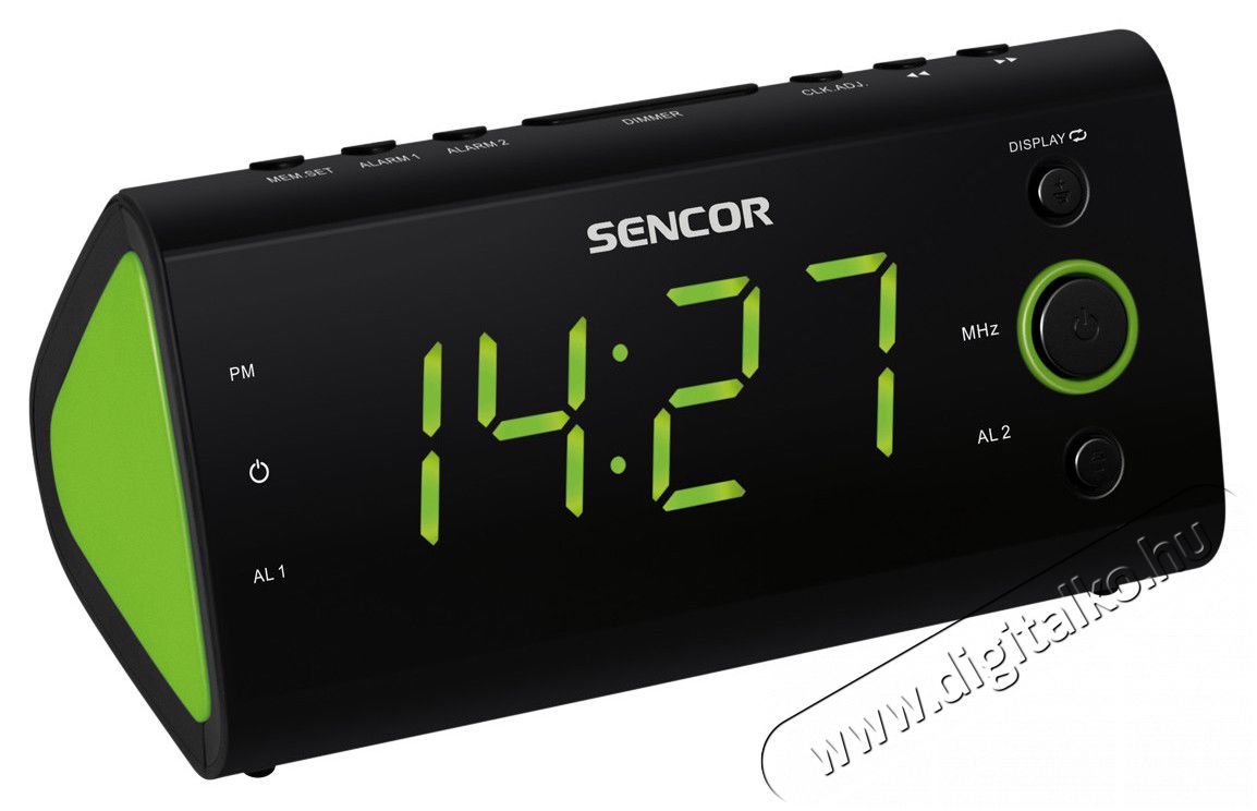 Sencor SRC 170 R&aacute;di&oacute;s &eacute;bresztő&oacute;ra - z&ouml;ld Audio-Video / Hifi / Multim&eacute;dia - R&aacute;di&oacute; / &oacute;r&aacute;s r&aacute;di&oacute; - &Eacute;bresztő&oacute;r&aacute;s r&aacute;di&oacute; - 260562