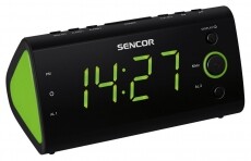 Sencor SRC 170 R&aacute;di&oacute;s &eacute;bresztő&oacute;ra - z&ouml;ld Audio-Video / Hifi / Multim&eacute;dia - R&aacute;di&oacute; / &oacute;r&aacute;s r&aacute;di&oacute; - &Eacute;bresztő&oacute;r&aacute;s r&aacute;di&oacute; - 260562