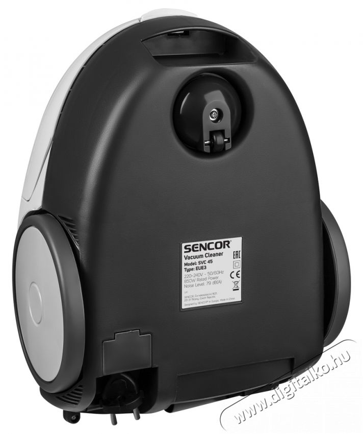 Sencor SVC 45WH-EUE3 porzs&aacute;kos porsz&iacute;v&oacute; H&aacute;ztart&aacute;s / Otthon / K&uuml;lt&eacute;r - Porsz&iacute;v&oacute; / takar&iacute;t&oacute;g&eacute;p - Porzs&aacute;kos porsz&iacute;v&oacute; - 349366