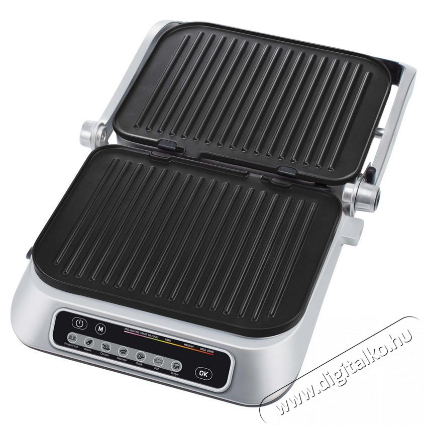 Sencor SBG 6031SS Intelligens Kontakt Grill Konyhai term&eacute;kek - Konyhai kisg&eacute;p (s&uuml;t&eacute;s / főz&eacute;s / hűt&eacute;s / &eacute;telk&eacute;sz&iacute;t&eacute;s) - Kontakt grill s&uuml;tő / s&uuml;tőlap - 353624