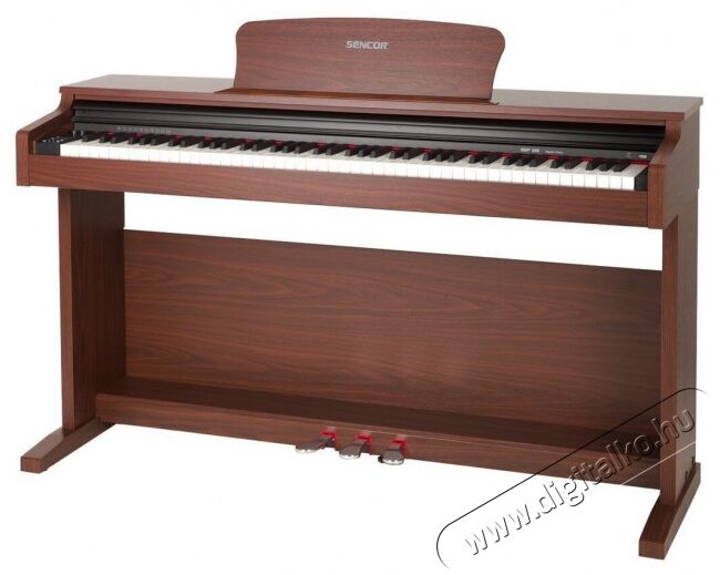 Sencor SDP 200 BR digit&aacute;lis zongora Audio-Video / Hifi / Multim&eacute;dia - Hangszer - 336056