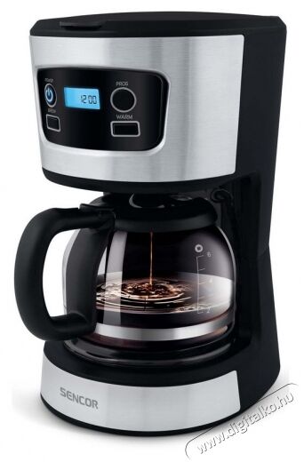 Sencor SCE 3700BK Filteres k&aacute;v&eacute;főző Konyhai term&eacute;kek - K&aacute;v&eacute;főző / k&aacute;v&eacute;&ouml;rlő / kieg&eacute;sz&iacute;tő - Filteres k&aacute;v&eacute;főző - 351971