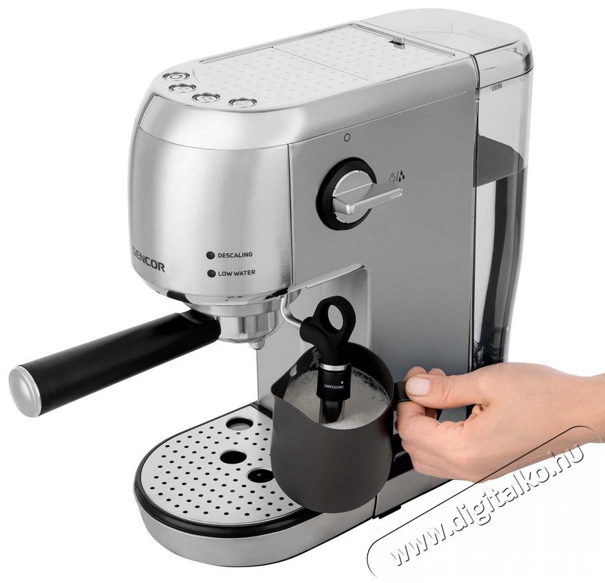 Sencor SES 4900SS pressz&oacute; k&aacute;v&eacute;főző Konyhai term&eacute;kek - K&aacute;v&eacute;főző / k&aacute;v&eacute;&ouml;rlő / kieg&eacute;sz&iacute;tő - Pressz&oacute; k&aacute;v&eacute;főző - 361484