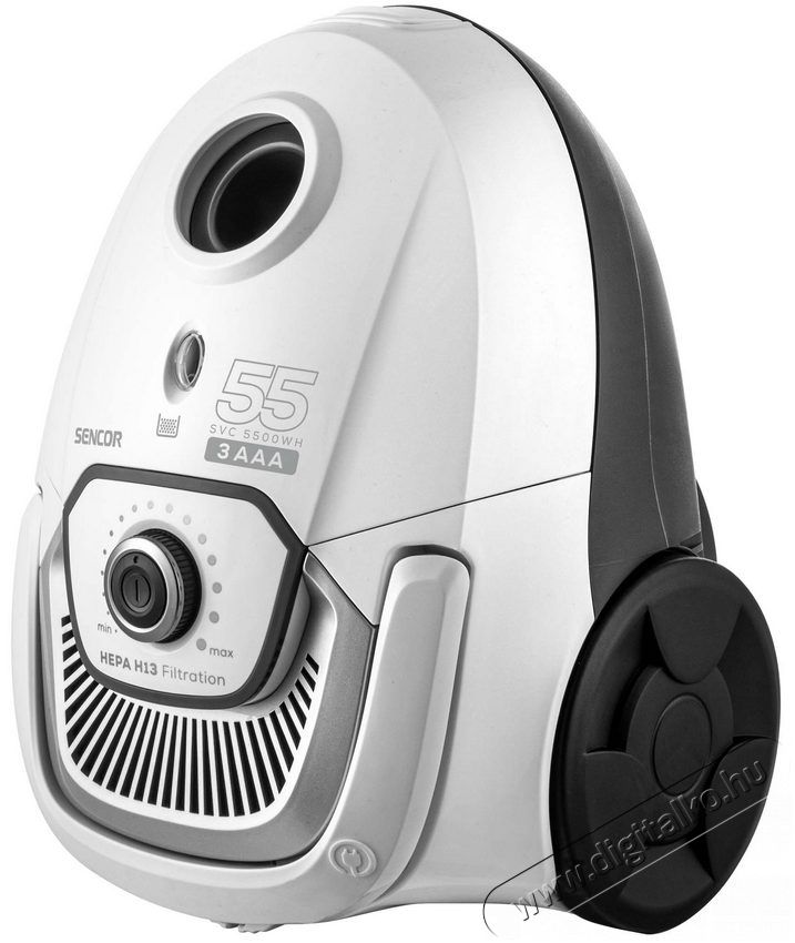 Sencor SVC 5500WH porsz&iacute;v&oacute; H&aacute;ztart&aacute;s / Otthon / K&uuml;lt&eacute;r - Porsz&iacute;v&oacute; / takar&iacute;t&oacute;g&eacute;p - Porzs&aacute;kos porsz&iacute;v&oacute; - 361499