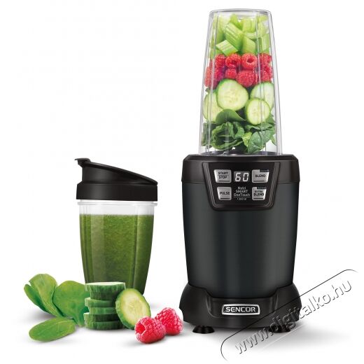 Sencor SNB 6600BK Nutridrink turmixg&eacute;p Konyhai term&eacute;kek - Konyhai kisg&eacute;p (elők&eacute;sz&iacute;t&eacute;s / feldolgoz&aacute;s) - Turmixg&eacute;p - 315512