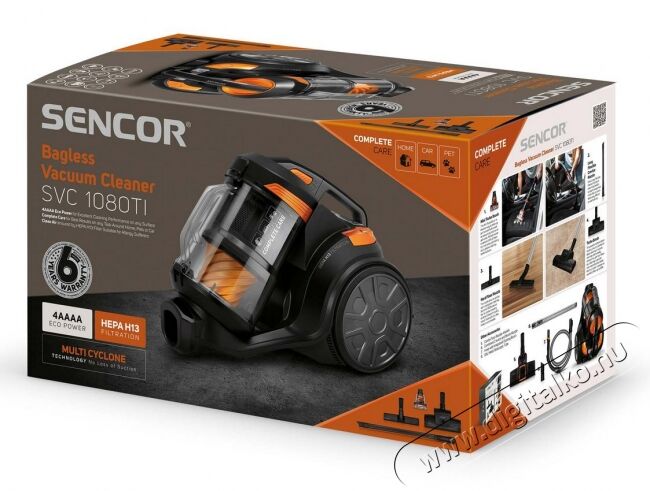 Sencor SVC 1080TI porzs&aacute;k n&eacute;lk&uuml;li porsz&iacute;v&oacute; H&aacute;ztart&aacute;s / Otthon / K&uuml;lt&eacute;r - Porsz&iacute;v&oacute; / takar&iacute;t&oacute;g&eacute;p - Porzs&aacute;k n&eacute;lk&uuml;li porsz&iacute;v&oacute; - 353331