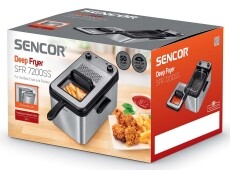 Sencor SFR 7200SS Fritőz Konyhai term&eacute;kek - Konyhai kisg&eacute;p (s&uuml;t&eacute;s / főz&eacute;s / hűt&eacute;s / &eacute;telk&eacute;sz&iacute;t&eacute;s) - Olajs&uuml;tő - 364586