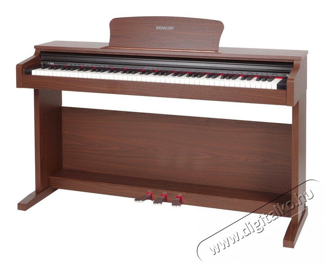 Sencor SDP 100 BR digit&aacute;lis zongora Audio-Video / Hifi / Multim&eacute;dia - Hangszer - 336052