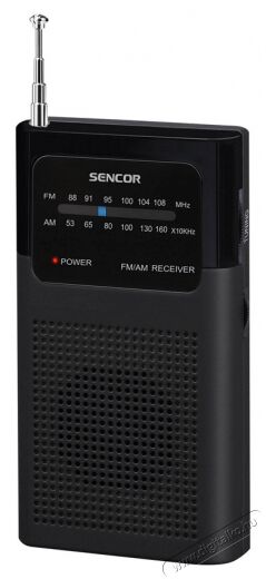 Sencor SRD 1100 B hordozhat&oacute; r&aacute;di&oacute; Audio-Video / Hifi / Multim&eacute;dia - R&aacute;di&oacute; / &oacute;r&aacute;s r&aacute;di&oacute; - Hordozhat&oacute;, zseb-, t&aacute;ska r&aacute;di&oacute; - 330776