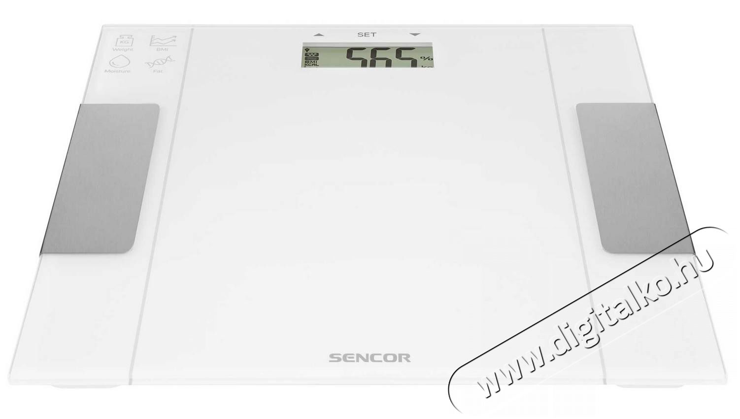 Sencor SBS 5051WH szem&eacute;lyi m&eacute;rleg Sz&eacute;ps&eacute;g&aacute;pol&aacute;s / Eg&eacute;szs&eacute;g - M&eacute;rleg - Szem&eacute;ly m&eacute;rleg - 336078