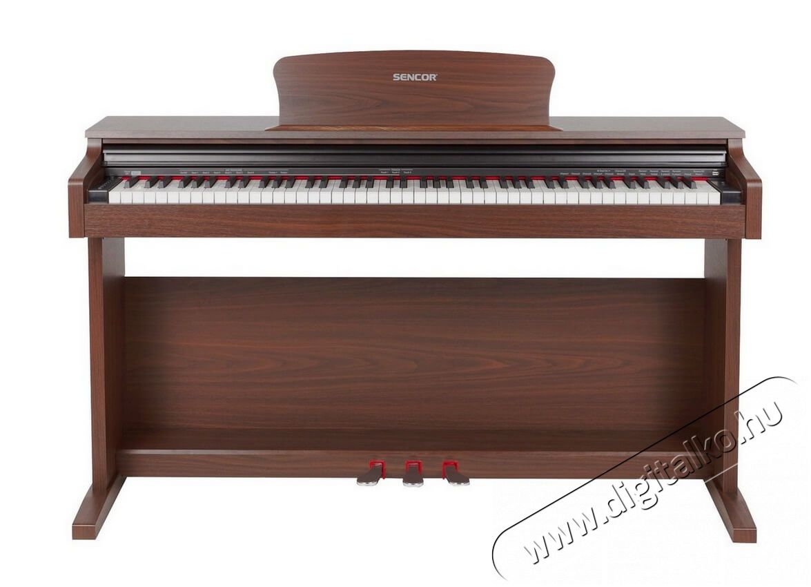 Sencor SDP 100 BR digit&aacute;lis zongora Audio-Video / Hifi / Multim&eacute;dia - Hangszer - 336052