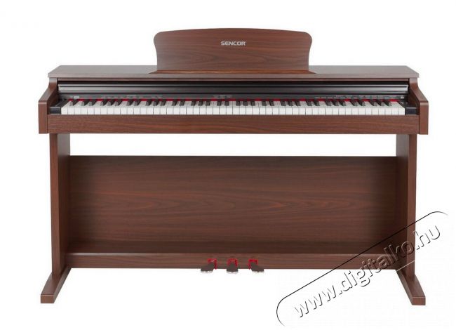 Sencor SDP 100 BR digit&aacute;lis zongora Audio-Video / Hifi / Multim&eacute;dia - Hangszer - 336052