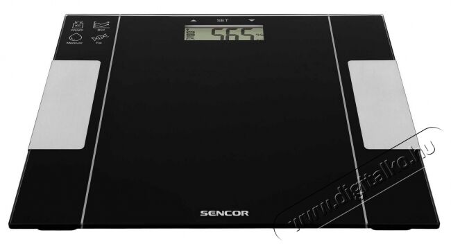 Sencor SBS 5050BK digit&aacute;lis szem&eacute;lym&eacute;rleg - fekete Sz&eacute;ps&eacute;g&aacute;pol&aacute;s / Eg&eacute;szs&eacute;g - M&eacute;rleg - Szem&eacute;ly m&eacute;rleg - 336077
