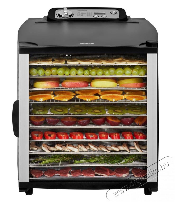 Sencor SFD 7000BK Aszal&oacute;g&eacute;p - fekete Konyhai term&eacute;kek - Konyhai kisg&eacute;p (s&uuml;t&eacute;s / főz&eacute;s / hűt&eacute;s / &eacute;telk&eacute;sz&iacute;t&eacute;s) - Gy&uuml;m&ouml;lcsaszal&oacute; - 351995