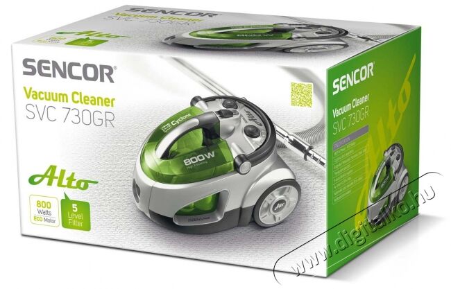 Sencor SVC 730GR-EUE2 porzs&aacute;k n&eacute;lk&uuml;li porsz&iacute;v&oacute; H&aacute;ztart&aacute;s / Otthon / K&uuml;lt&eacute;r - Porsz&iacute;v&oacute; / takar&iacute;t&oacute;g&eacute;p - Porzs&aacute;k n&eacute;lk&uuml;li porsz&iacute;v&oacute; - 288040