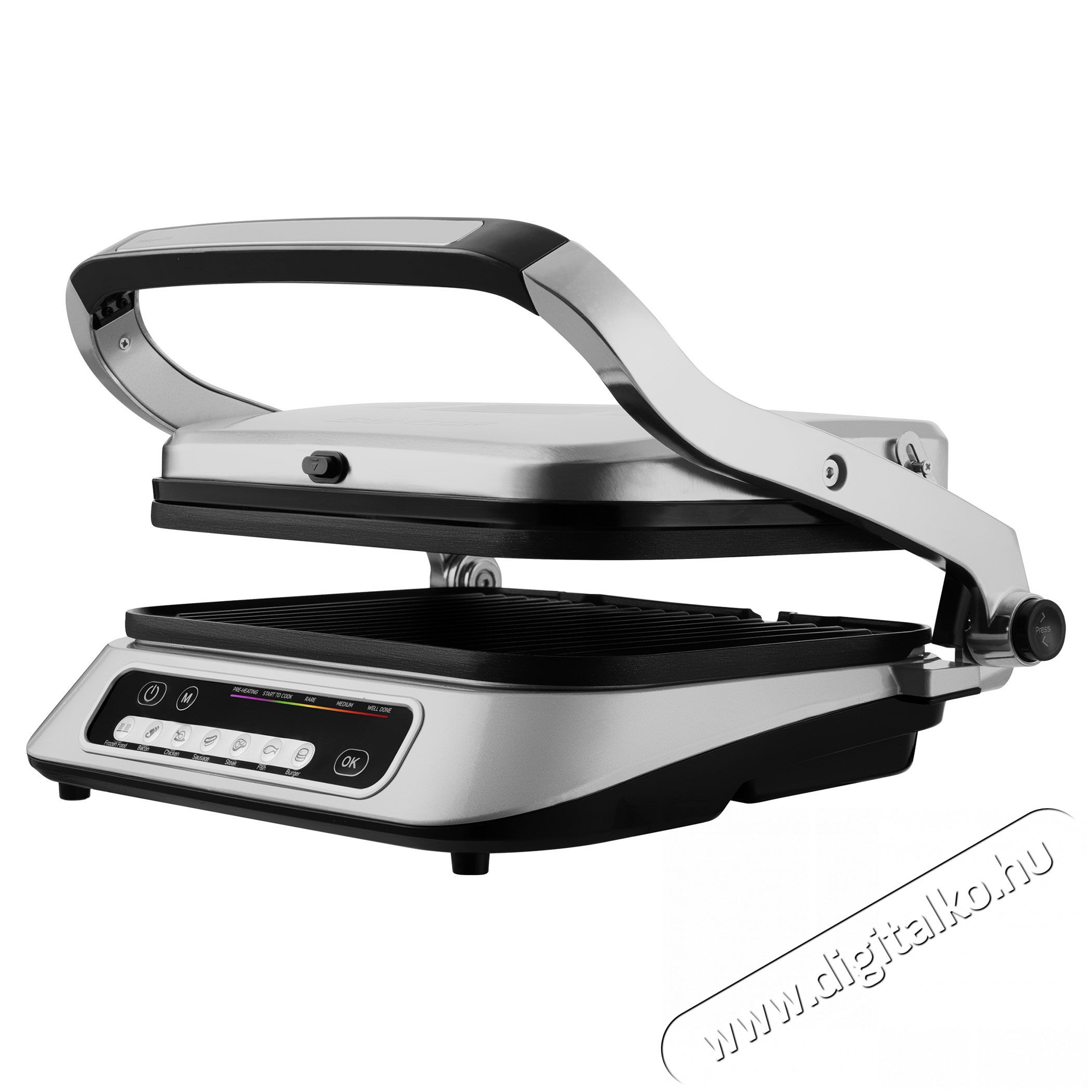 Sencor SBG 6031SS Intelligens Kontakt Grill Konyhai term&eacute;kek - Konyhai kisg&eacute;p (s&uuml;t&eacute;s / főz&eacute;s / hűt&eacute;s / &eacute;telk&eacute;sz&iacute;t&eacute;s) - Kontakt grill s&uuml;tő / s&uuml;tőlap - 353624
