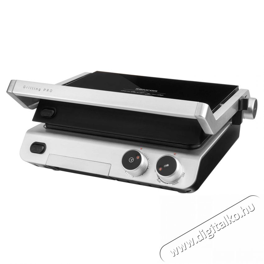 Sencor SBG5030BK t&ouml;bbfunkci&oacute;s grill s&uuml;tő - fekete Konyhai term&eacute;kek - Konyhai kisg&eacute;p (s&uuml;t&eacute;s / főz&eacute;s / hűt&eacute;s / &eacute;telk&eacute;sz&iacute;t&eacute;s) - Kontakt grill s&uuml;tő / s&uuml;tőlap - 342539