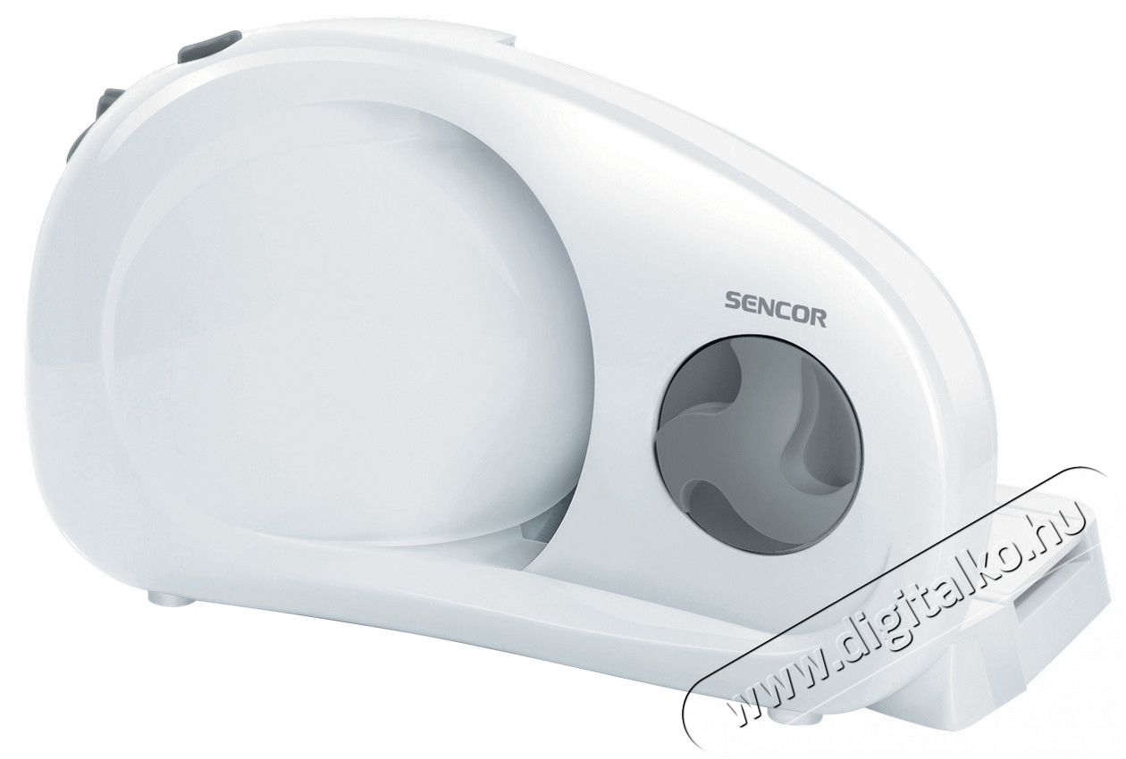 Sencor SFS 1000WH Elektromos &eacute;lelmiszer szeletelő Konyhai term&eacute;kek - Konyhai kisg&eacute;p (elők&eacute;sz&iacute;t&eacute;s / feldolgoz&aacute;s) - Szeletelő / reszelő g&eacute;p - 270406