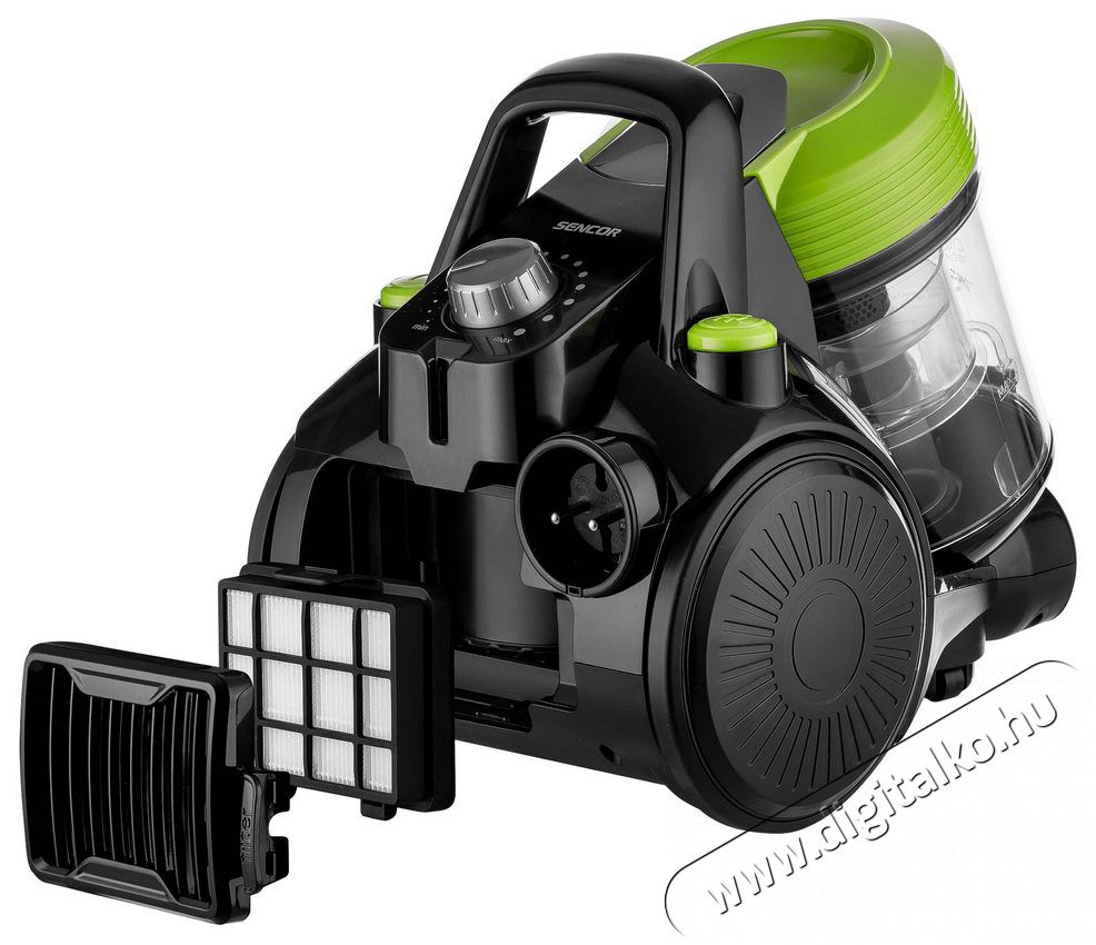 Sencor SVC 1025GR 3AAA Porsz&iacute;v&oacute; H&aacute;ztart&aacute;s / Otthon / K&uuml;lt&eacute;r - Porsz&iacute;v&oacute; / takar&iacute;t&oacute;g&eacute;p - Porzs&aacute;k n&eacute;lk&uuml;li porsz&iacute;v&oacute; - 364630