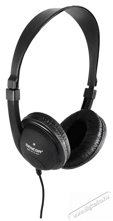 Sencor SEP 275BK fejhallgat&oacute; - fekete Audio-Video / Hifi / Multim&eacute;dia - F&uuml;l &eacute;s Fejhallgat&oacute;k - Fejhallgat&oacute; - 346000