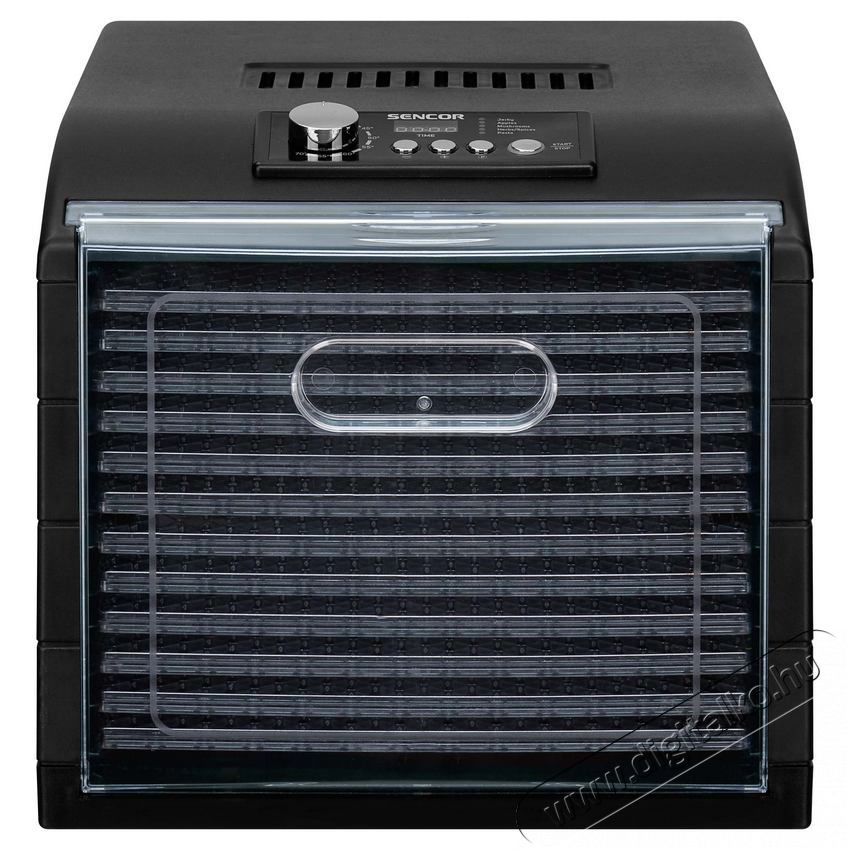 Sencor SFD 6600BK Aszal&oacute;g&eacute;p Konyhai term&eacute;kek - Konyhai kisg&eacute;p (s&uuml;t&eacute;s / főz&eacute;s / hűt&eacute;s / &eacute;telk&eacute;sz&iacute;t&eacute;s) - Gy&uuml;m&ouml;lcsaszal&oacute; - 351994
