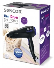 Sencor SHD 108VT Hajsz&aacute;r&iacute;t&oacute; - lila/fekete Sz&eacute;ps&eacute;g&aacute;pol&aacute;s / Eg&eacute;szs&eacute;g - Haj&aacute;pol&aacute;s - Hajsz&aacute;r&iacute;t&oacute; - 260803